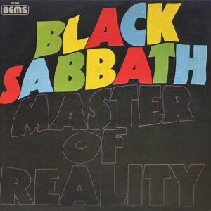 BLACK SABBATH - Master Of Reality LP Vinil Nacional Reissue NEMS / Young 1976