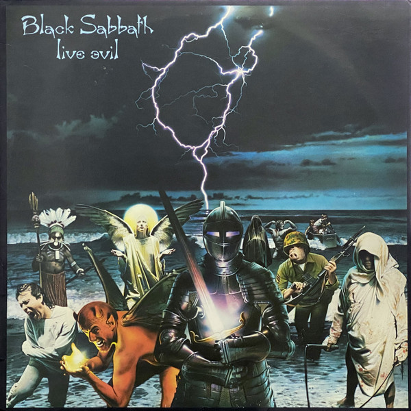 BLACK SABBATH - Live Evil 2LP Vinil Nacional Gatefold Prensagem de Época 1983