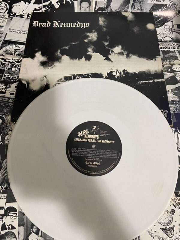 DEAD KENNEDYS - Fresh Fruit For Rotting Vegetables LP Vinil Branco Nacional 1986