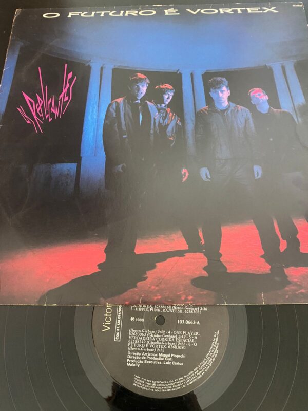 OS REPLICANTES - O Futuro É Vórtex LP Vinil Nacional 1986 Punk New Wave