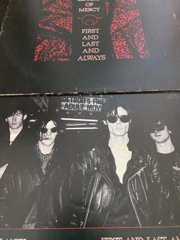 THE SISTERS OF MERCY – First and Last and Always LP Vinil Brasil 1986 Goth Rock