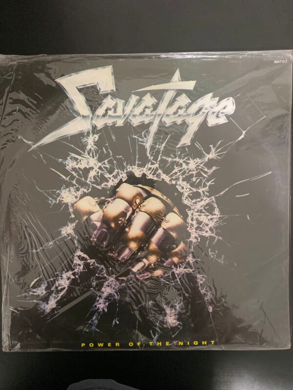 SAVATAGE - Power Of The Night LP Vinil Nacional Atlantic 1985