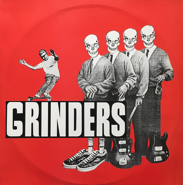GRINDERS - Grinders LP Vinil Brasil 1987 Ataque Frontal Hardcore Punk