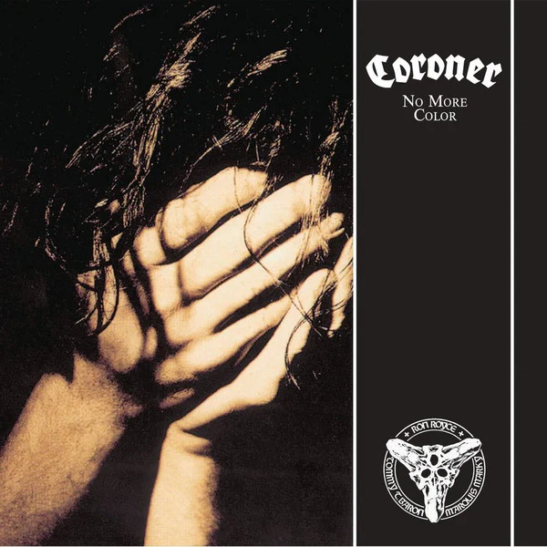 Coroner - No More Color LP Black Vinyl 1989 Thrash Metal Técnico Reissue