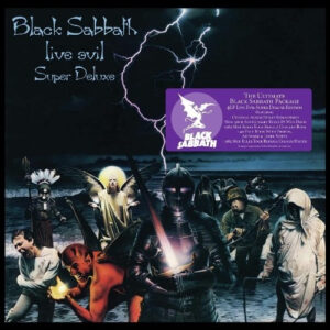 Black Sabbath - Live Evil Super Deluxe Box Set 4LP BMG 2023 40th Anniversary