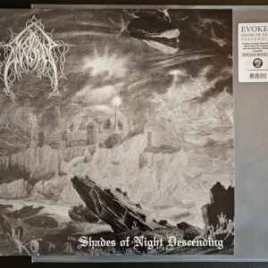 Evoken - Shades Of Night Descending LP Silver & Black Splatter Hammerheart 2026 Death Doom Metal Edição Limitada 250 Cópias
