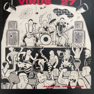 VÍRUS 27 - Parasitas Obrigatórios LP Vinil Nacional Devil Discos 1987