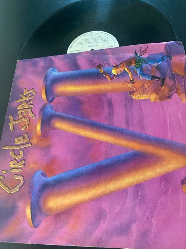 CIRCLE JERKS - VI LP Vinil Brasil 1989 Estúdio Eldorado Hardcore Punk
