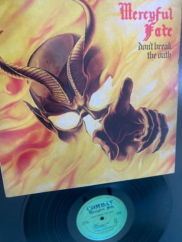 MERCYFUL FATE - Don’t Break The Oath LP Vinil US 1984 Combat Green Labels Heavy Metal