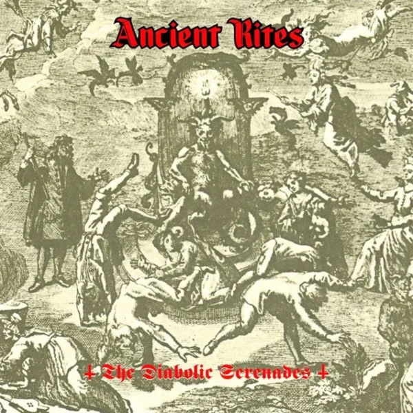 Ancient Rites - The Diabolic Serenades LP Clear Soulseller 2024 Black Metal Belga