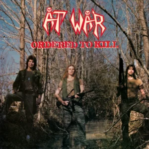 AT WAR – Ordered to Kill LP Vinil Camouflage Splatter Importado