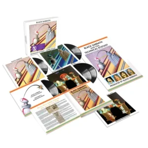 Black Sabbath - Technical Ecstasy Super Deluxe 5LP Box Set BMG 2021