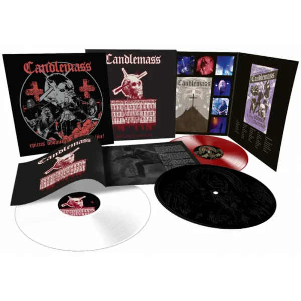 Candlemass - Tritonus Nights 3LP Colored Vinyl Box Set Peaceville