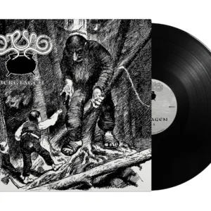 Otyg - Bergtagen LP Black Vinyl Hammerheart 2025 Folk Metal Remastered Edição Limitada 300 Cópias