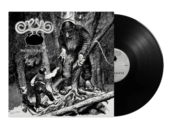 OTYG – Bergtagen LP Vinil Preto Hammerheart 2025 Folk Metal Remastered Edição Limitada 300 Cópias