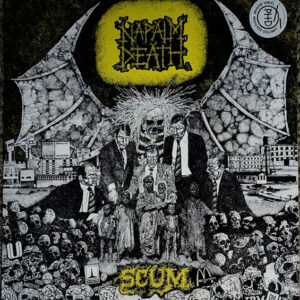 NAPALM DEATH – Scum LP White Earache Records 2025 Edição Limitada