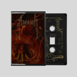 ADORIOR – Bleed on My Teeth Fita Cassete Importada Sepulchral Voice