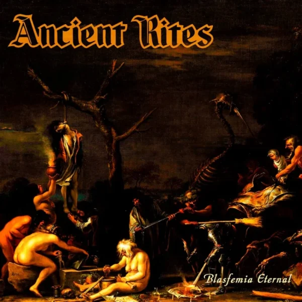 ANCIENT RITES - Blasfemia Eternal LP Clear Vinyl - Frete Grátis