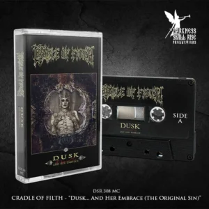 CRADLE OF FILTH - Dusk and Her Embrace (The Original Sin) K7 Cassette Tape