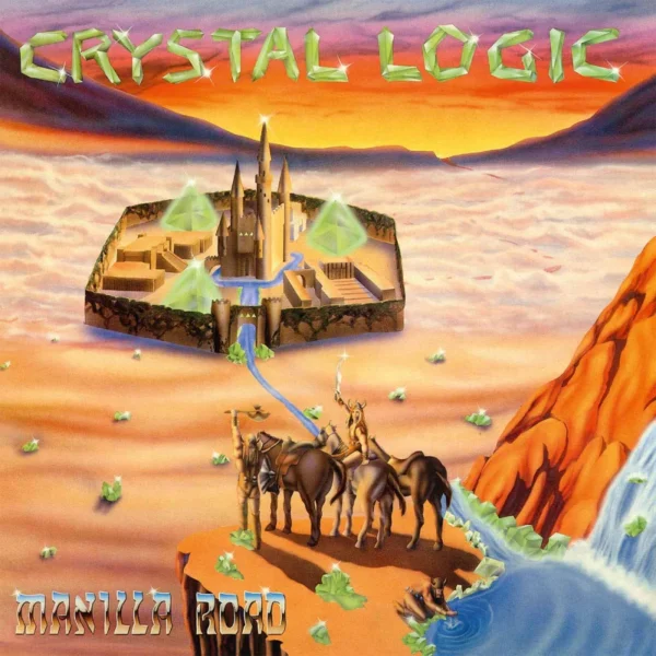 MANILLA ROAD - Crystal Logic LP 180g Black Vinyl - Frete Grátis