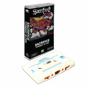 SACRIFICE - Torment in Fire K7 Cassette Tape 2nd Edition