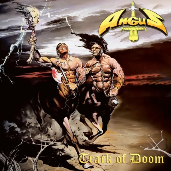 ANGUS - Track of Doom | LP Vinil Transparente 180g | Heavy Metal | Frete Grátis