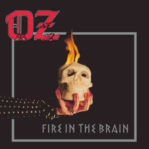 OZ - Fire in the Brain | LP Vinil Mixed Splatter | Heavy Metal